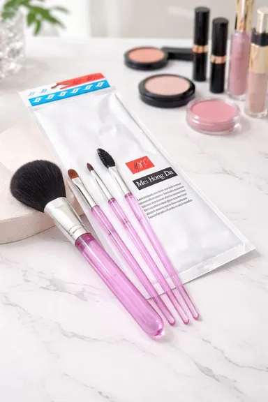 Professional Makeup Brushes & Sets for Face Eyes Lips Blending Contour Powder Foundation Eyeshadow Tools India | Soft Synthetic & Natural Bristles Kit thumbnail 1