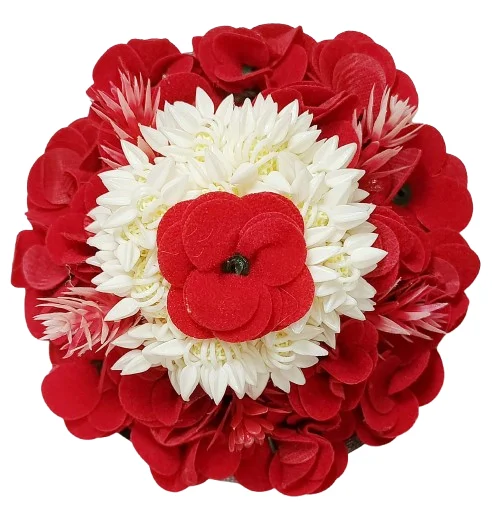 CONGO Artificial Bridal Juda Gujra Style, Beautiful Hair Accessories Hair Band Bun for Girls and Women (Red) image 1