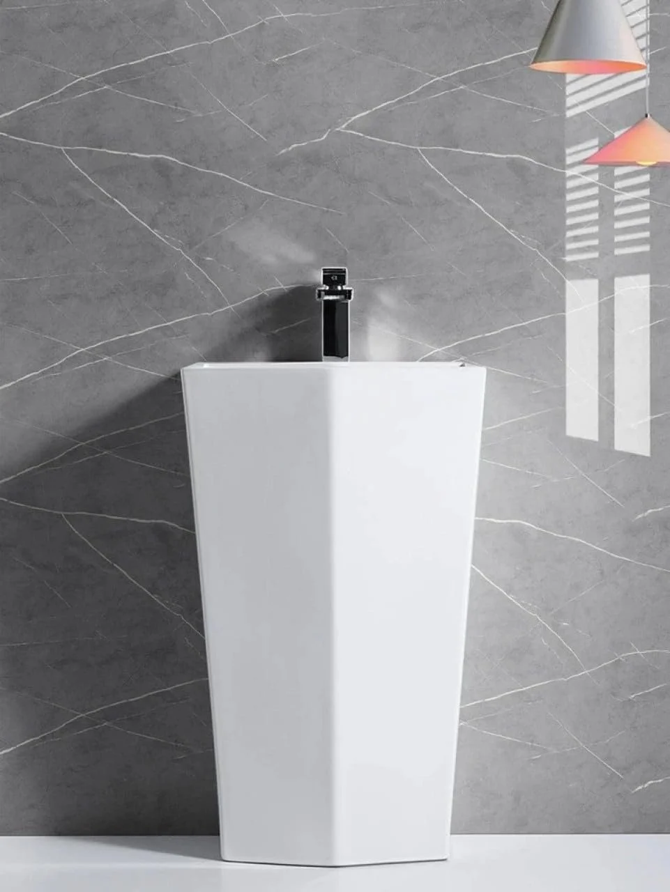 Self Adhesive Waterproof Kitchen Backsplash Wallpaper Roll 60x200 cm Marble PVC Oil Proof Heat Resistant Peel and Stick Wall Sticker for Tiles Cabinet Countertop Bathroom Decor India image 4