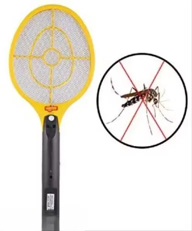 Rechargeable Mosquito Killer Bat Electric Fly Swatter Racket with LED Light USB Charging Insect Killer Racquet for Mosquito Fly Bug Zapper Indoor Outdoor Home Protection thumbnail 2