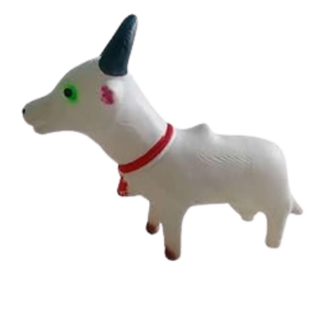 Realistic Cow Toy for Kids Farm Animal Figure Educational Animal Toy for Toddlers Plastic Cow Model Miniature Livestock Figurine Learning Toy India image 1