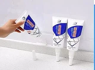 White Tile Grout Repair Sealant Waterproof Bathroom Caulking Adhesive for Kitchen Sink Basin Wall Floor Gap Filler Crack Repair Paste Anti-Mould Tile Joint Sealant image 2