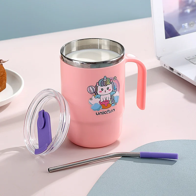 Stainless Steel Coffee Mug | Double Wall Insulated Travel Cup for Hot & Cold Beverages with Lid for Office, Home, and Outdoor Use image 3