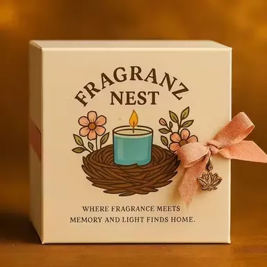 Fragranznest Scented Jar Candles for Home Decor Gift Set Glass Wax Aroma Candles Long Lasting Fragrance Smokeless Decorative Diwali Wedding Gift Candles India thumbnail 1