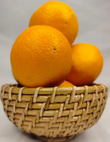 Assam Admiration Handwoven Cane Rattan Serving Tray Natural Bamboo Wicker Decorative Table Tray for Tea Breakfast Fruits Snacks Dining Table Home Decor Wedding Gift thumbnail 2