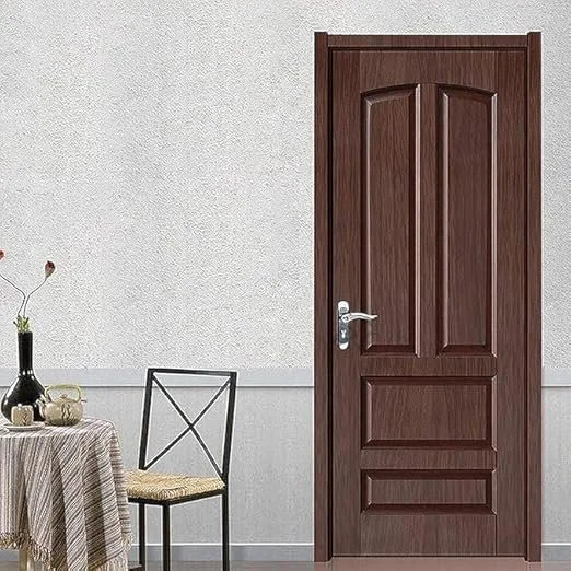 Self Adhesive Dark Wooden Wallpaper Roll 60x200 cm PVC Vinyl Peel and Stick Wall Sticker Glossy Waterproof Wallpaper for Kitchen Furniture Cabinet Door Wardrobe Home Office Decor image 2