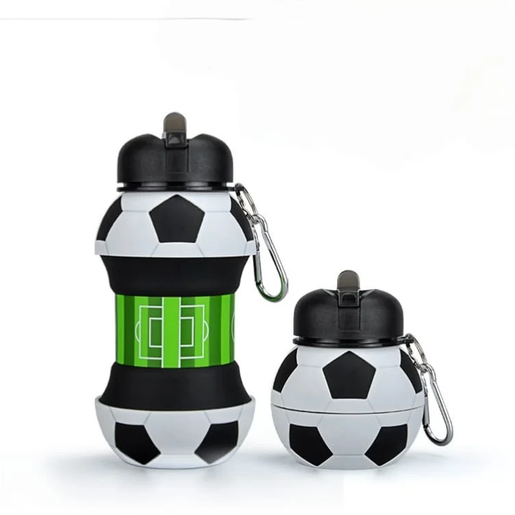 Silicone Water Bottle Foldable Leakproof BPA Free Reusable Travel Gym Sports Bottle Lightweight Portable Collapsible Drinking Bottle for Office Hiking Camping India image 5