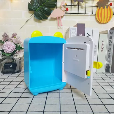 Kids Money Bank Piggy Bank Coin Saving Box with Lock & Key Plastic Coin Storage Jar for Children Gift Home Savings Box Durable Unbreakable Money Safe Box India thumbnail 3