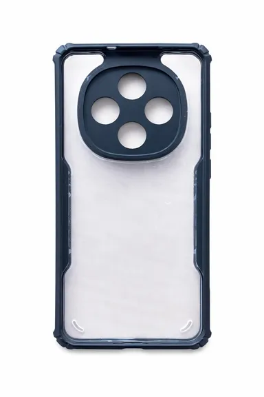 Transparent Shockproof Hybrid Armour Back Cover Case for Smartphone with Reinforced Corners Anti Yellow Clear Hard Back Soft TPU Bumper Camera Protection Slim Protective Mobile Case thumbnail 1