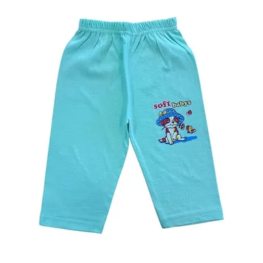 VIBZURE Kids Cotton Pyjama Track Pants Pack of 6 for Boys Girls 2-3Y thumbnail 1