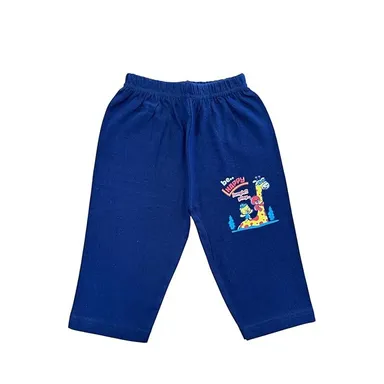 VIBZURE Kids Cotton Pyjama Track Pants Pack of 6 for Boys Girls 2-3Y thumbnail 2