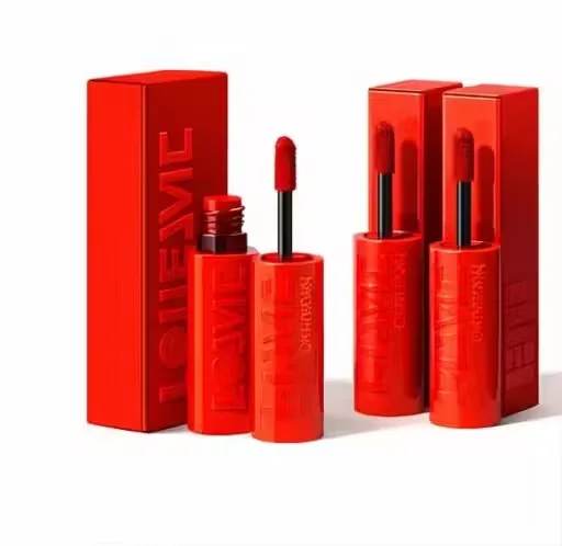 Love Mic Matte Liquid Lipstick Long Lasting Waterproof Smudge Proof Transfer Proof Red Lip Colour for Women Lightweight Highly Pigmented Velvet Finish Lip Makeup India Pack of 1 image 2