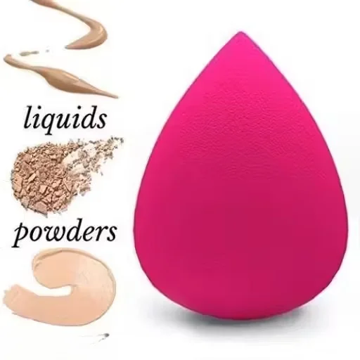MSE 6-in-1 Makeup Sponge & Brush Set with Compact Mirror - Multicolour image 3