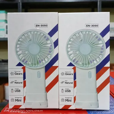 Mini Portable Handheld USB Rechargeable Pocket Fan Ultra Compact Personal Cooling Device for Travel Outdoor Office Summer Heat Relief Battery Operated Silent Mini Air Cooler Fan thumbnail 2