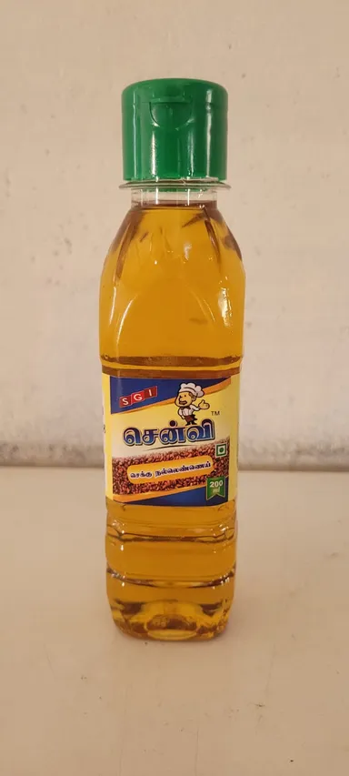 Chenvi Oils 200ml Cold Pressed Gingelly Oil Pure Natural Sesame Oil Small Can Kachi Ghani Wood Pressed Edible Cooking Oil Traditional South Indian Healthy Oil for Cooking Travel Size India thumbnail 4