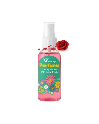 Verceys Luxury Blooms Rose Perfume 60ml Alcohol Free Natural Floral Fragrance Long Lasting Pink Essential Oil Perfume for Women Daily Wear Premium Attar Style Scent India thumbnail 3