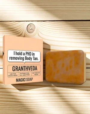 Ghar Magic Herbal Bathing Soap for Deep Cleansing and Skin Freshness Daily Use Natural Skincare Soap for Soft Smooth Glowing Healthy Skin Care Bar Soap image 2