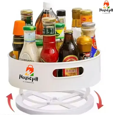 HousePill Plastic Storage Basket Multipurpose Organizer Basket Pack of 1 Durable Lightweight Storage Bin for Kitchen Bathroom Home Office Clothes Toys Fruits Vegetables Space Saving Storage Solution India thumbnail 1