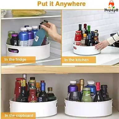 HousePill Plastic Storage Basket Multipurpose Organizer Basket Pack of 1 Durable Lightweight Storage Bin for Kitchen Bathroom Home Office Clothes Toys Fruits Vegetables Space Saving Storage Solution India thumbnail 3