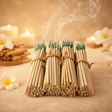 Nimba Naturals Loban Premium Agarbatti 400g Set of 5 Long Lasting Traditional Loban Fragrance Incense Sticks for Puja Meditation Temple Use Spiritual Aromatic Dhoop Sticks Home Fragrance thumbnail 2