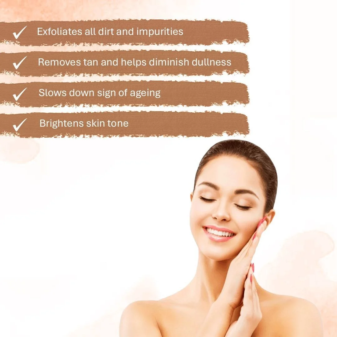 Oneway Happiness Natural Australian Coffee Face Scrub 100 g Brightening Exfoliating Scrub for Glowing Skin Blackhead Removal Deep Cleansing Skin Care India image 4