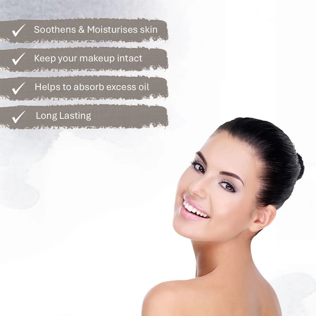 Oneway Happiness Long Lasting Matte Finish Makeup Fixer Spray 100ml Oil Control Waterproof Sweatproof Professional Setting Primer Mist for All Day Makeup Hold India Grey Bottle image 3