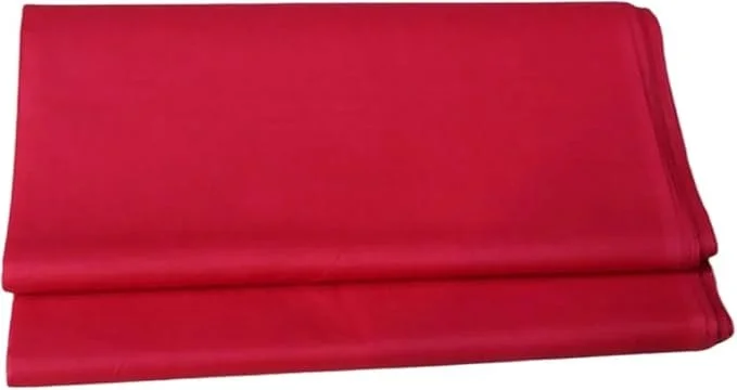 Unstitched Cotton Lining Fabric Red 5 Meter for Suit| Sherwani, Kurti, Blouse, Lehenga & Dress Material | Soft, Breathable, Durable, Ideal for Tailoring & DIY Projects image 2