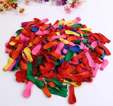 Multicolor Water Balloons 1000 Pack for Holi Water Shooting, Quick-Fill, Splash-Proof| Durable Fun Balloons for Kids and Adults India thumbnail 2