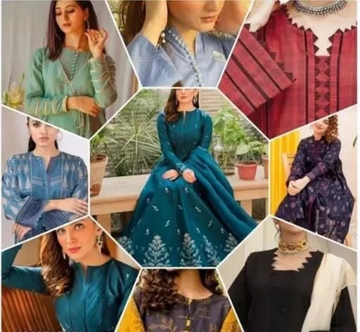 Neck Design Bukram Pasting |10 + 10 = 20 pcs| Bukram Gala| Neck Bukram Fusing for Sewing/Tailoring, Fashion Designing, Boutique || White || 20Pc image 2
