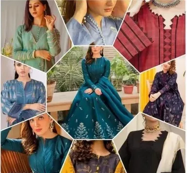 Neck Design Bukram Pasting |10 + 10 = 20 pcs| Bukram Gala| Neck Bukram Fusing for Sewing/Tailoring, Fashion Designing, Boutique || White || 20Pc thumbnail 1
