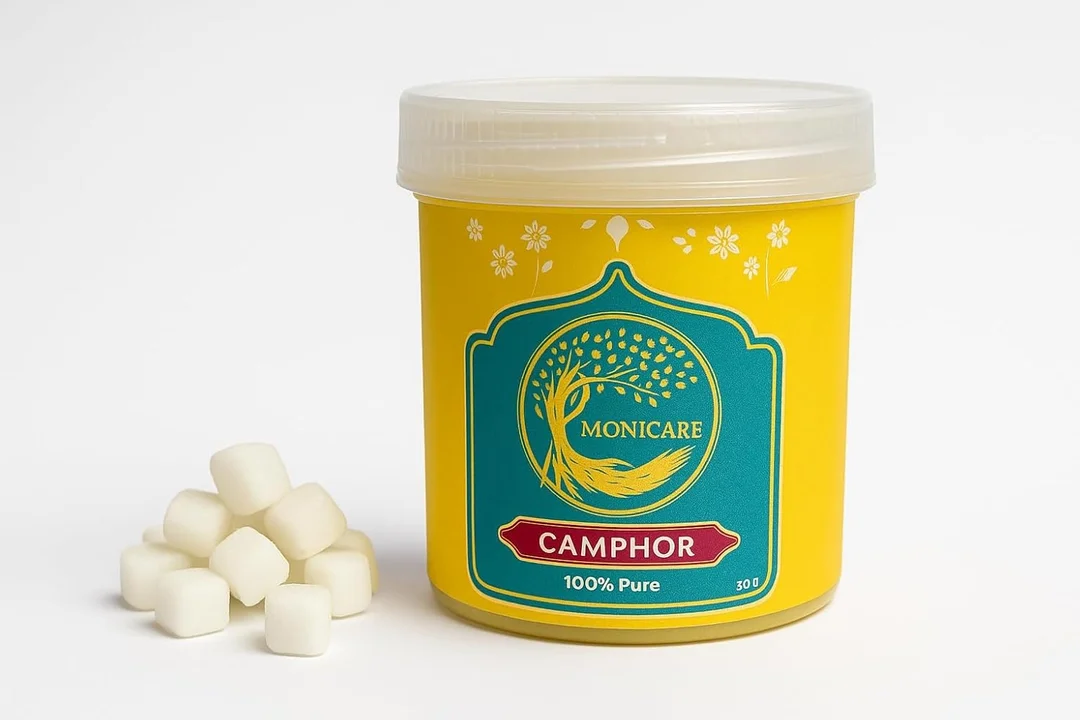 MONICARE Pure Camphor 50gm for Puja, Meditation, Spirituality & Religious Rituals |Aromatic Kapur for Pooja, Havan, Daily Use India image 6