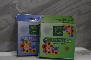 Monicare Air Freshener Assorted Pack | Instant & Long-Lasting Fragrance, Germ Protection, Up to 45 Days Freshness |Pack of 3 thumbnail 5