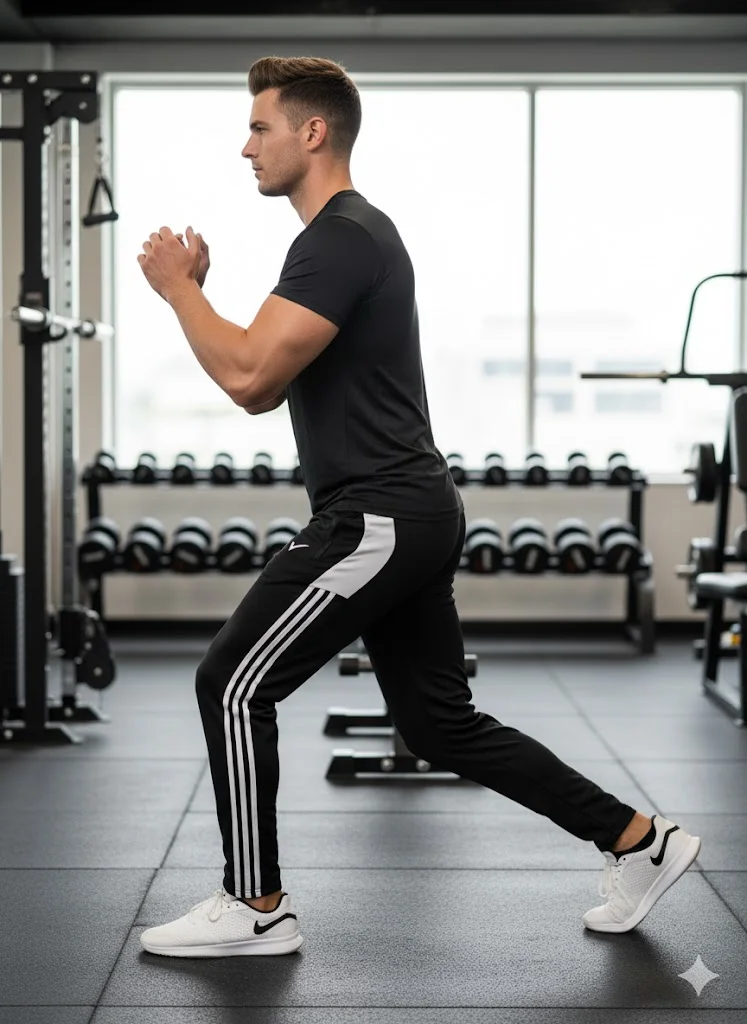 NS Track Pant for Men | High GSM, Lightweight, Breathable | Durable Fabric for Gym, Yoga, Running, Morning Walk |Sports & Travel Black S image 5
