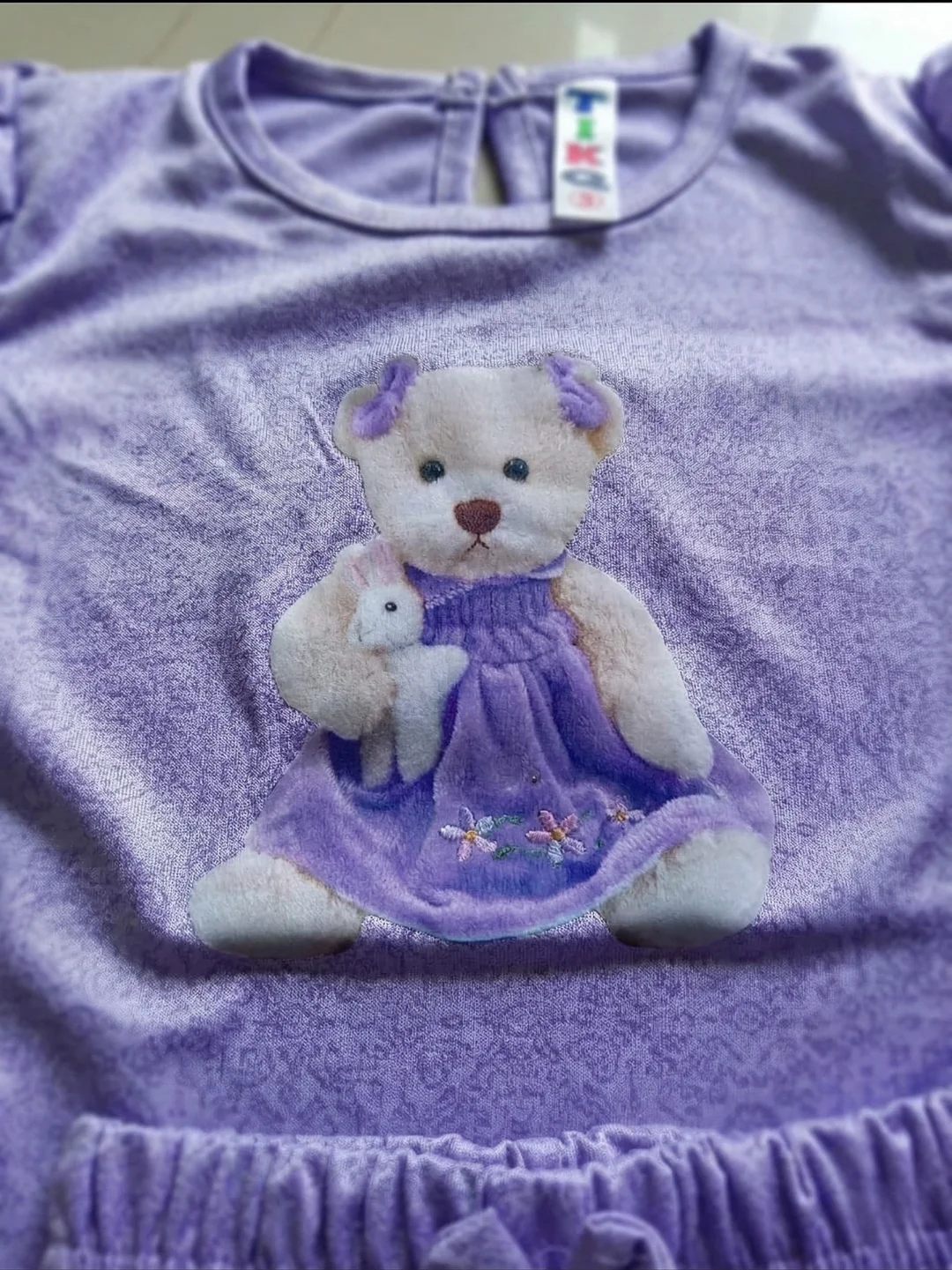 Baby Girls Casual Top and Shorts Set Soft Cotton Comfortable Daily Wear Toddler Outfit  Purple 2-3 Years image 5