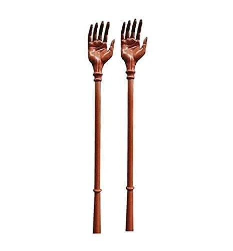 Back Body Itching Scratcher Rod Manual Massage Stick 14 Inch Long Handheld Back Scratcher Stick for Instant Itch Relief, Self Massage, Full Body Reach Tool for Home Pain Relaxation Comfort Use India image 1