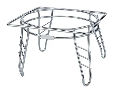 Multipurpose Heavy Duty Round Metal Stand for Gas Cylinder Plant Pots Water Dispenser Kitchen Utility Stand 4 Leg Floor Rack Rust Resistant Iron Stand for Home Balcony Garden Use thumbnail 0