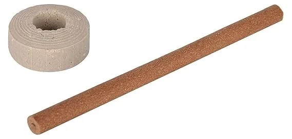 Herbal Dhoop Stick Combo 200g Chandan Kapoor Gugal Natural Sambrani Dhoop Sticks with Free Cup & Holder Long Lasting Puja Agarbatti for Home Fragrance Meditation Temple Use image 2