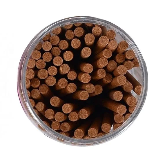 Herbal Dhoop Stick Combo 200g Chandan Kapoor Gugal Natural Sambrani Dhoop Sticks with Free Cup & Holder Long Lasting Puja Agarbatti for Home Fragrance Meditation Temple Use image 3