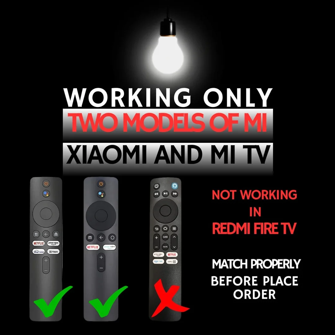 Oxo Original Bluetooth Voice Control Smart TV Remote for Xiaomi Mi Android Smart LED TVs Black Universal Replacement Remote with Google Assistant Voice Search and Quick Pairing image 2