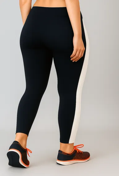 WUGO Women Stylish Activewear Leggings Soft Stretch High Waist Yoga Pants for Gym Fitness Pilates Running Daily Workout Breathable Sculpting Comfort Wear NEVEY  XL thumbnail 4
