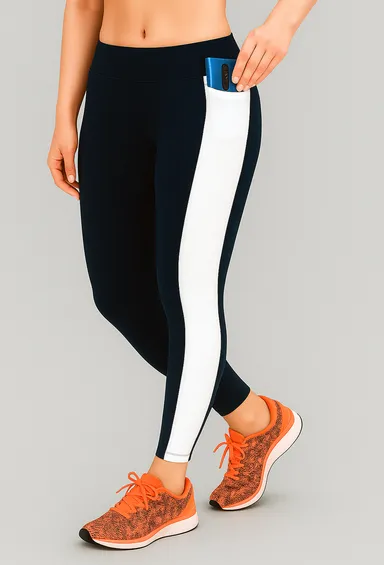 WUGO Women Stylish Activewear Leggings Soft Stretch High Waist Yoga Pants for Gym Fitness Pilates Running Daily Workout Breathable Sculpting Comfort Wear NEVEY  XXL thumbnail 1