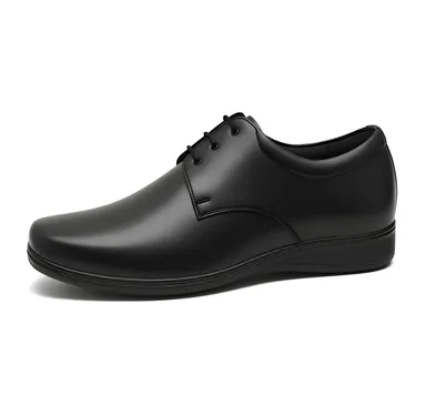 WUGO Men Stylish Formal Office Shoes for Business Outdoor Use Lightweight Comfortable Durable Non-Slip Formal Footwear for Men & Boys Daily Wear Professional Shoes Black 9 thumbnail 2
