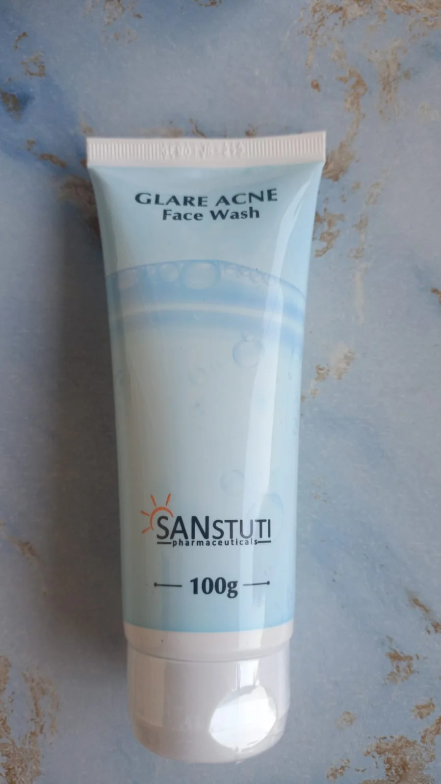 Glare Acne Control Face Wash for Oily Skin 100ml Anti Pimple Cleanser with Salicylic Acid Deep Cleansing Oil Control Face Wash for Men Women Acne Removal Skincare India image 3