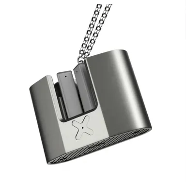 Buds Marine Metal Case With Hanging Small Chain (Dark Grey) thumbnail 3