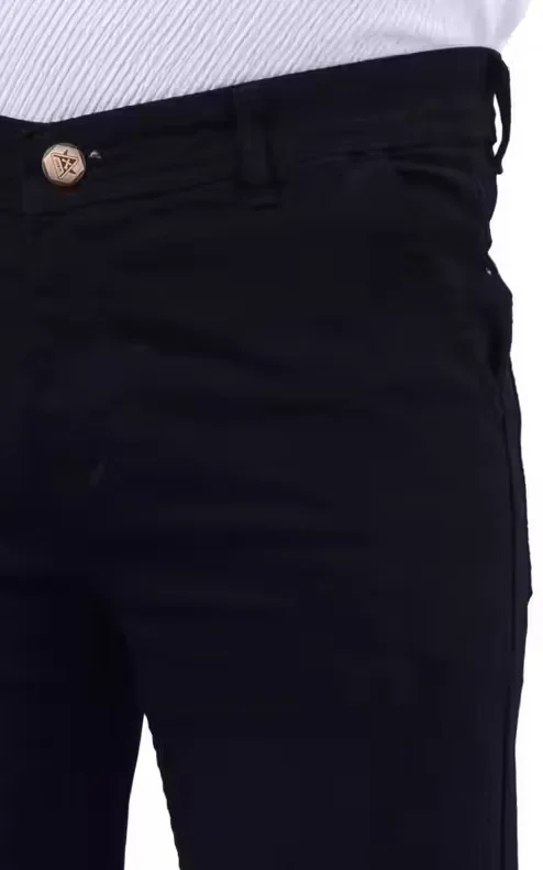 Mens Stretchable Denim Jeans Slim Fit Cross Pocket Stylish Comfortable Regular Fit Trendy Casual Daily Wear Fashion Jeans for Men India Black 34 image 3