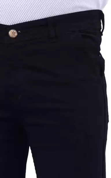 Mens Stretchable Denim Jeans Slim Fit Cross Pocket Stylish Comfortable Regular Fit Trendy Casual Daily Wear Fashion Jeans for Men India Black 40 thumbnail 2