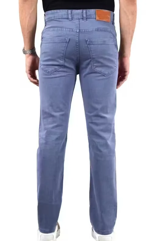 Premium Men’s Stretchable Slim Fit Denim Jeans Regular Fit Cross Pocket Blue Cotton Lycra Jeans for Men Daily Wear Comfortable Stylish Casual Fashion Jeans India Grey 28 image 1