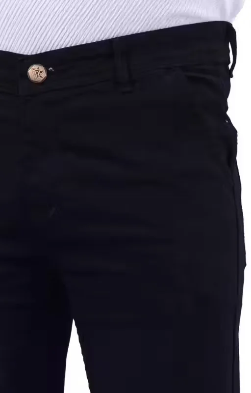 Premium Men’s Stretchable Slim Fit Denim Jeans Regular Fit Cross Pocket Blue Cotton Lycra Jeans for Men Daily Wear Comfortable Stylish Casual Fashion Jeans India Black 28 image 2