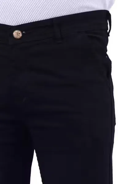 Premium Men’s Stretchable Slim Fit Denim Jeans Regular Fit Cross Pocket Blue Cotton Lycra Jeans for Men Daily Wear Comfortable Stylish Casual Fashion Jeans India Black 40 thumbnail 1