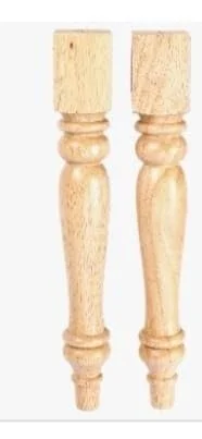 Mahakal International Global Solid Wooden Turner Legs Set of 4 for Centre Table Coffee Table and Tea Table 2x2x18 Inch Premium Hardwood Furniture Legs Primary Colour Durable Carved Wooden Table Support Legs India image 5